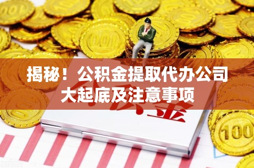 武夷山揭秘！公积金提取代办公司大起底及注意事项